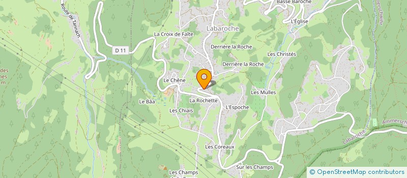 localisation de l'entreprise MADAME AUDE STEINLE  LABAROCHE