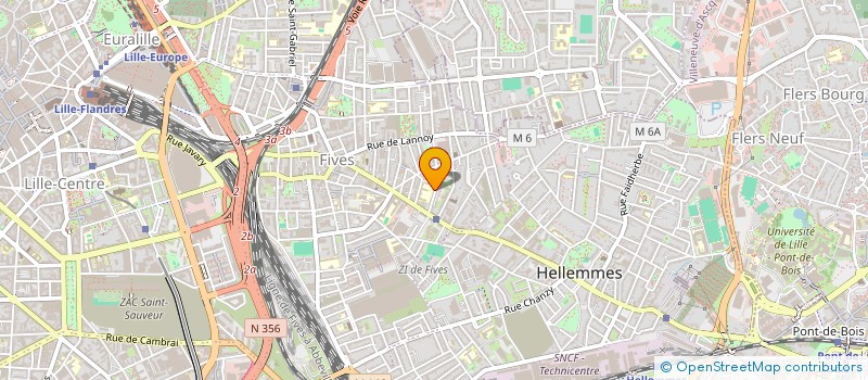 localisation de l'entreprise MADAME AUDE TARDIF à LILLE