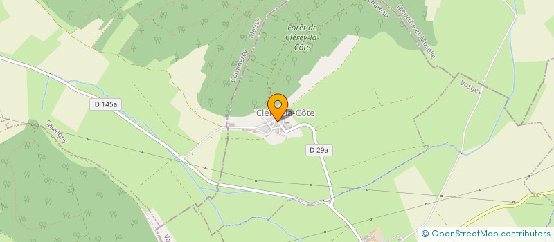 localisation de l'entreprise MADAME AUDE THIEBLEMONT  CLEREY-LA-COTE