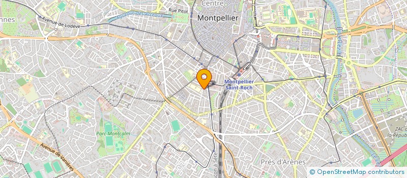 localisation de l'entreprise MADAME AUDE TRICCA à MONTPELLIER