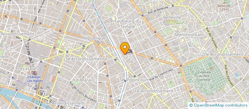 localisation de l'entreprise MADAME AUDE TRINCHERO à PARIS