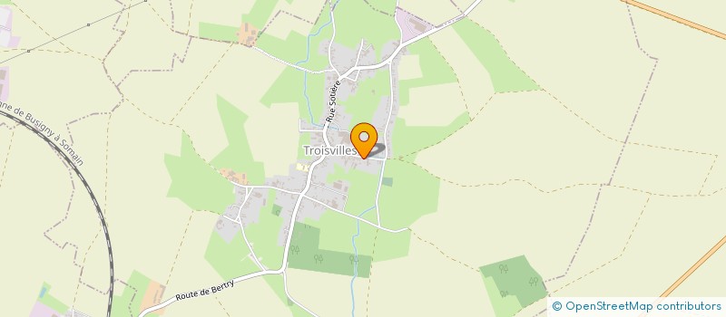 localisation de l'entreprise MADAME AUDE VAN DE KEERE  TROISVILLES