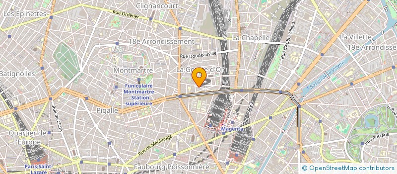 localisation de l'entreprise MADAME AUDE VINCENT  PARIS