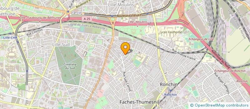 localisation de l'entreprise MADAME AUDE WEMEAU à LILLE