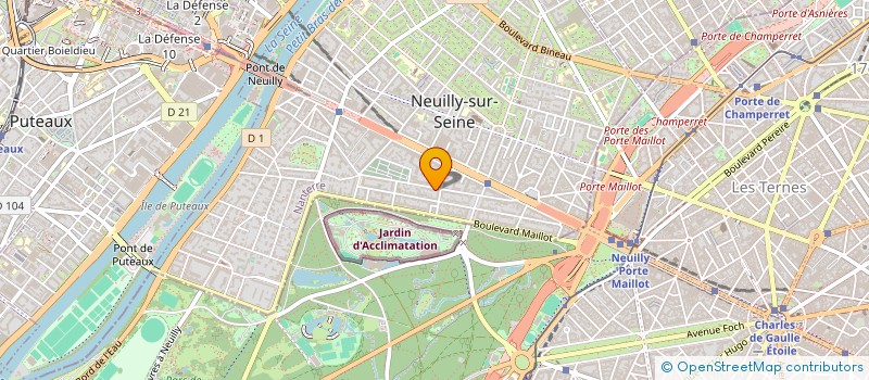 localisation de l'entreprise MADAME AUDELIA GZAIEL à NEUILLY-SUR-SEINE