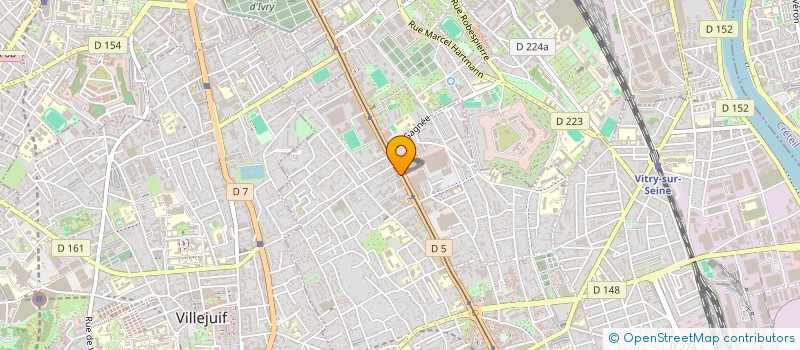 localisation de l'entreprise MADAME AUDELIA TRABELSI à VITRY-SUR-SEINE