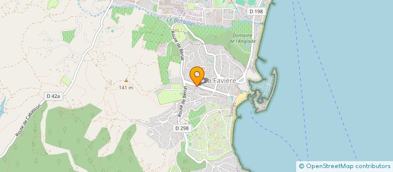 localisation de l'entreprise MADAME AUDELINE PITRE  BORMES-LES-MIMOSAS