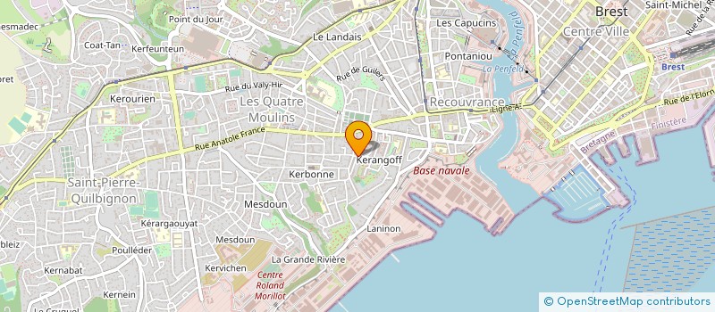 localisation de l'entreprise MADAME AUDREN NICOLAS à BREST