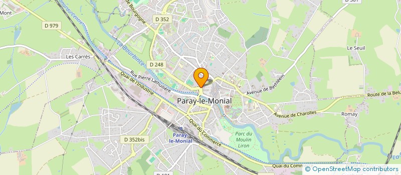 localisation de l'entreprise MADAME AUDREY ACCARY  PARAY-LE-MONIAL