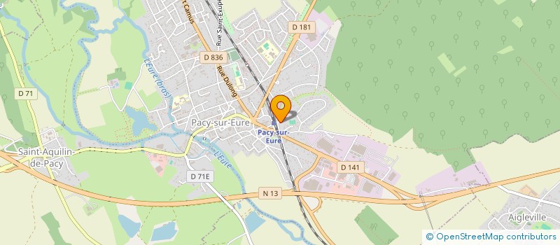 localisation de l'entreprise MADAME AUDREY AGUESSY  EVREUX