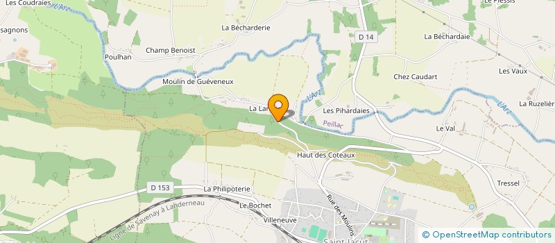 localisation de l'entreprise MADAME AUDREY ALABAU  SAINT-JACUT-LES-PINS