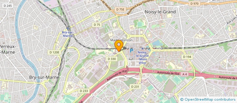 localisation de l'entreprise MADAME AUDREY ALEXANDRE  VILLIERS-SUR-MARNE