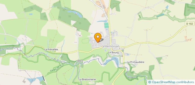 localisation de l'entreprise MADAME AUDREY ALEXANDRE  VAL D'ERDRE-AUXENCE