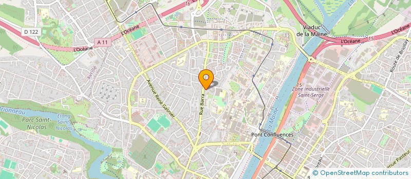 localisation de l'entreprise MADAME AUDREY ALMEIDA à ANGERS