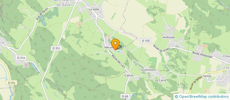 localisation de l'entreprise MADAME AUDREY ANDRIEU  SAINT-MARTIN-DE-BAVEL