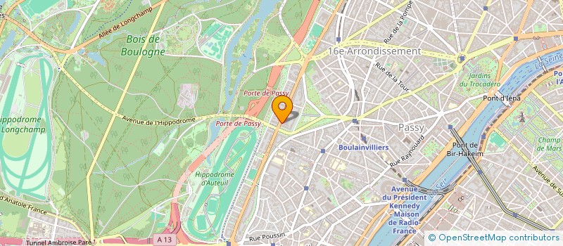 localisation de l'entreprise MADAME AUDREY AOUDAI  PARIS