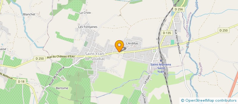 localisation de l'entreprise MADAME AUDREY ARIAS  SAINT-YZAN-DE-SOUDIAC