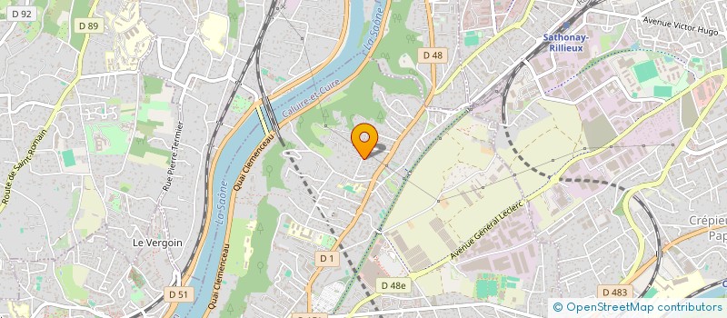 localisation de l'entreprise MADAME AUDREY ARMINJON  CALUIRE-ET-CUIRE