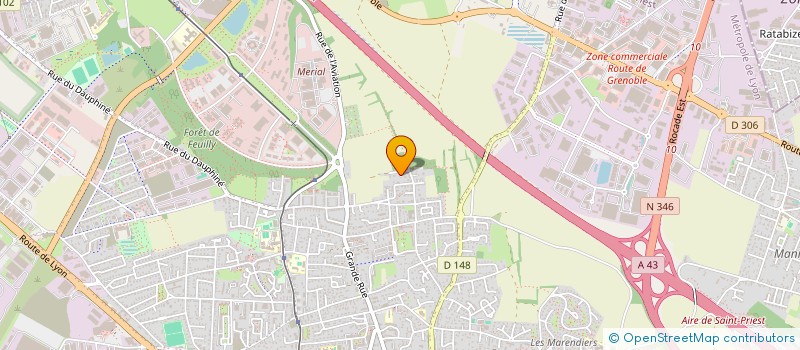 localisation de l'entreprise MADAME AUDREY ARTERO  SAINT-PRIEST