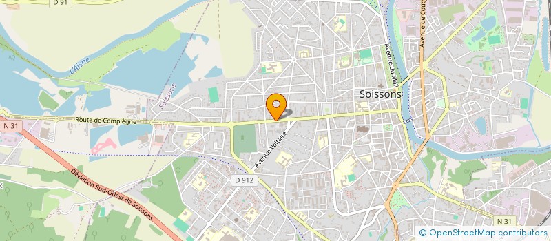 localisation de l'entreprise MADAME AUDREY ASSET à SOISSONS