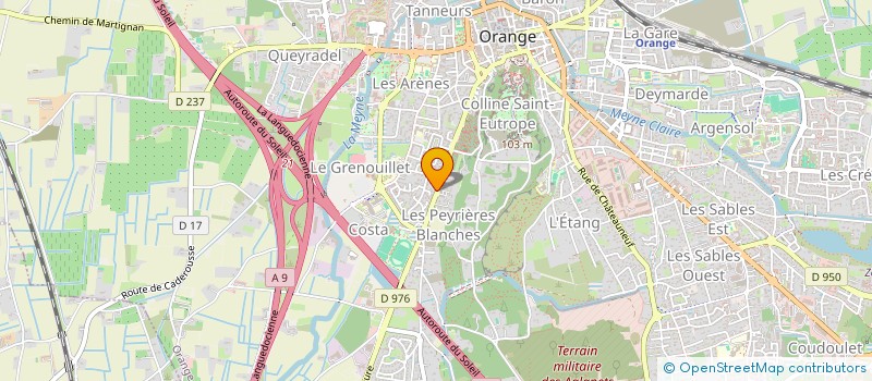 localisation de l'entreprise MADAME AUDREY AUDREY DONZE-MONNIER  ORANGE