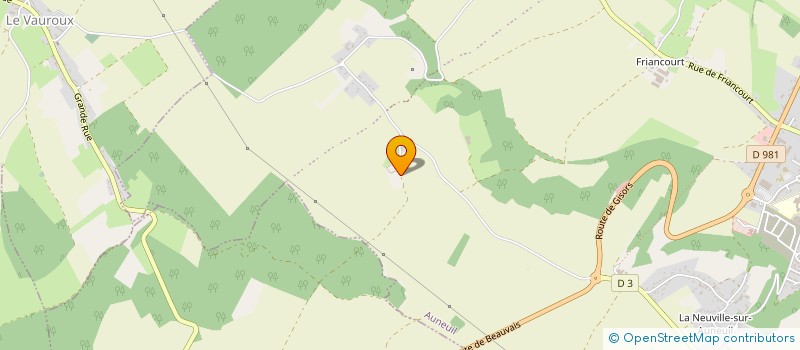 localisation de l'entreprise MADAME AUDREY AUGER  AUNEUIL