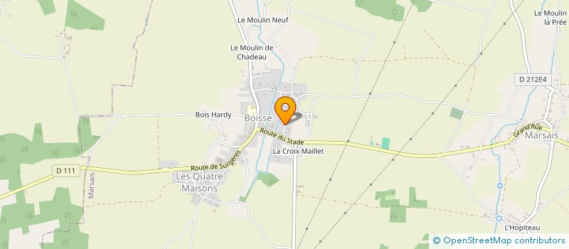 localisation de l'entreprise MADAME AUDREY AUNEAU  MARSAIS