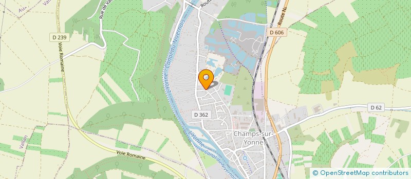 localisation de l'entreprise MADAME AUDREY AYACHE  CHAMPS-SUR-YONNE