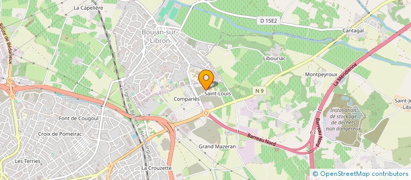 localisation de l'entreprise MADAME AUDREY AZEMA à BEZIERS