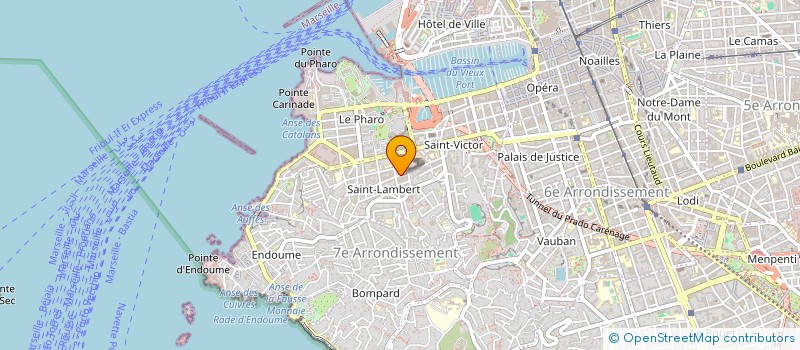 localisation de l'entreprise MADAME AUDREY AZOULAY  MARSEILLE