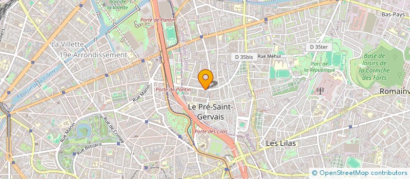 localisation de l'entreprise MADAME AUDREY BACHELIER  LE PRE-SAINT-GERVAIS