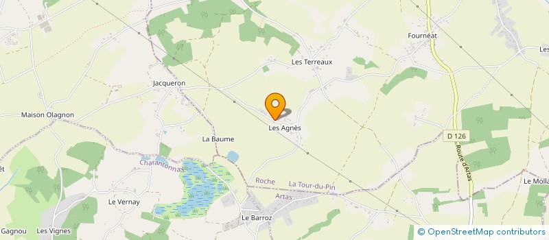 localisation de l'entreprise MADAME AUDREY BADIN  ROCHE