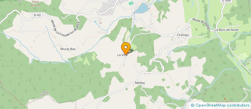 localisation de l'entreprise MADAME AUDREY BALASSE  SUSSAC