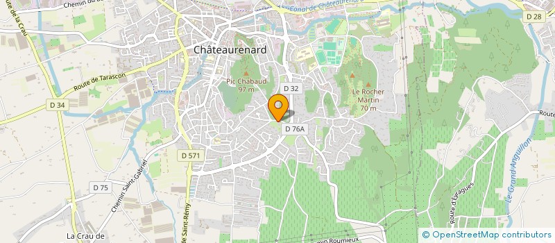 localisation de l'entreprise MADAME AUDREY BALLEROY  CHATEAURENARD