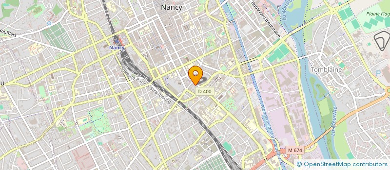 localisation de l'entreprise MADAME AUDREY BALLESTER  NANCY