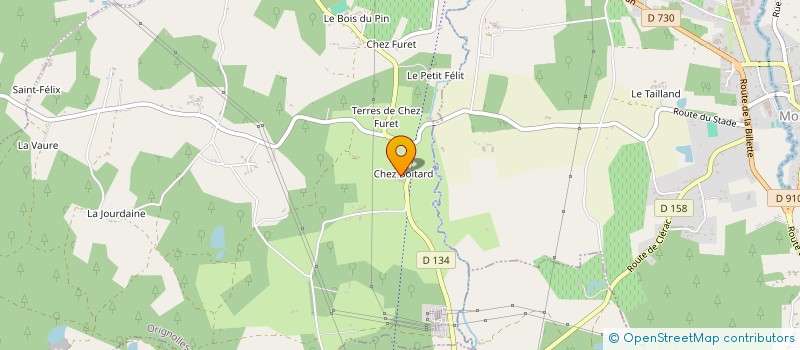 localisation de l'entreprise MADAME AUDREY BAMAS  LA CLOTTE