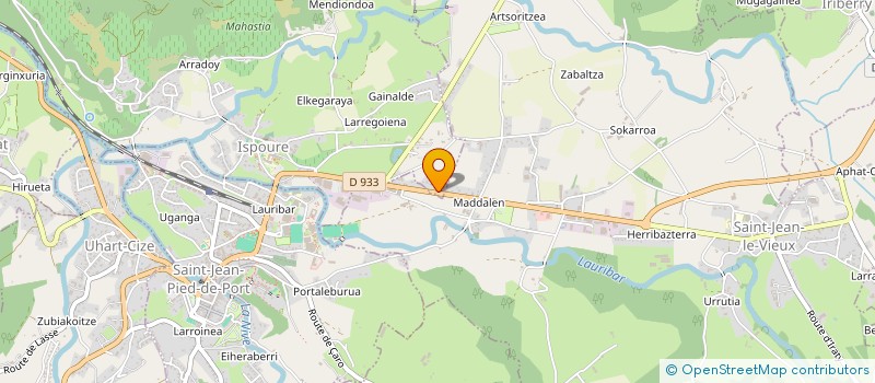 localisation de l'entreprise MADAME AUDREY BARBE à SAUVETERRE-DE-BEARN