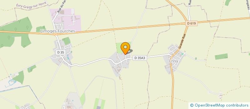 localisation de l'entreprise MADAME AUDREY BAREAU  LIMOGES-FOURCHES