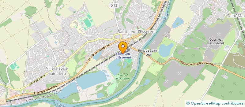 localisation de l'entreprise MADAME AUDREY BARRA  SAINT-LEU-D'ESSERENT