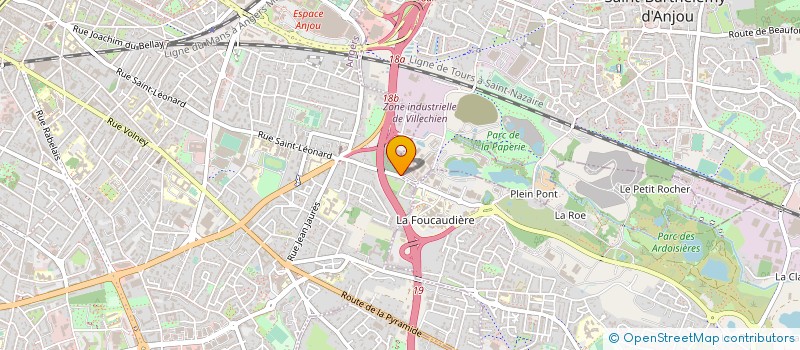 localisation de l'entreprise MADAME AUDREY BARRAUD à LOIRE-AUTHION