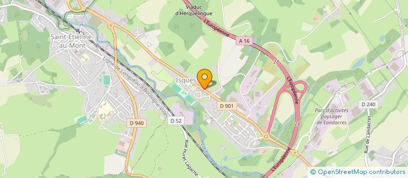 localisation de l'entreprise MADAME AUDREY BARREZ  LA CAPELLE-LES-BOULOGNE