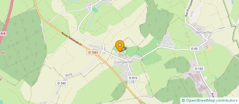 localisation de l'entreprise MADAME AUDREY BAUER  GUNGWILLER