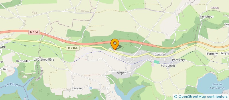 localisation de l'entreprise MADAME AUDREY BAUMGARTNER  CAUREL