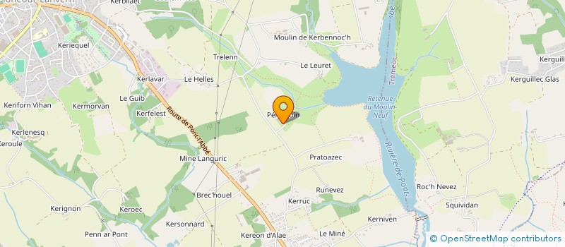 localisation de l'entreprise MADAME AUDREY BEAUCHAMP  PLONEOUR-LANVERN