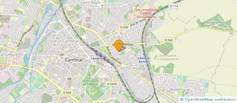 localisation de l'entreprise MADAME AUDREY BEAUCHAMP  CAMBRAI