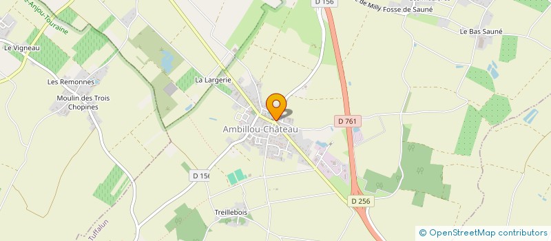 localisation de l'entreprise MADAME AUDREY BEAUMONT à BRISSAC LOIRE AUBANCE