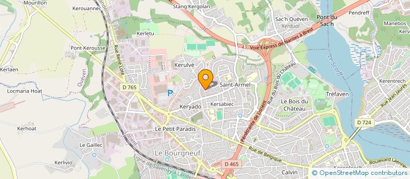 localisation de l'entreprise MADAME AUDREY BEDEL  LORIENT