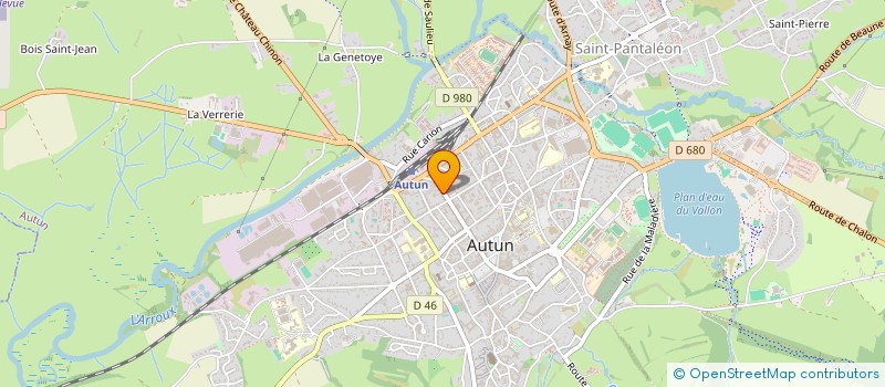 localisation de l'entreprise MADAME AUDREY BEGE  AUTUN