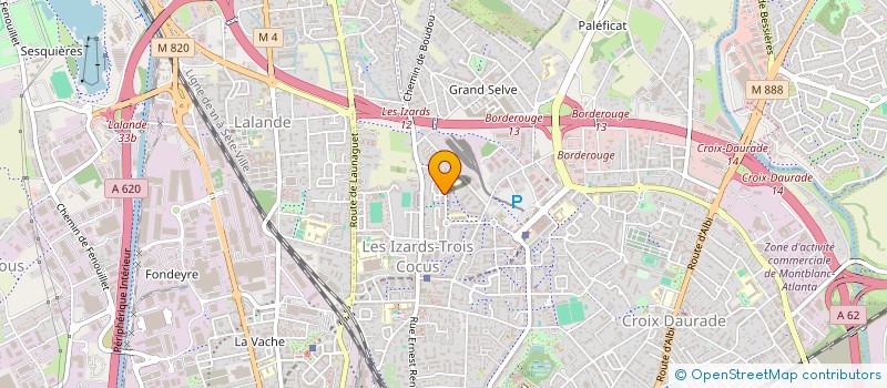 localisation de l'entreprise MADAME AUDREY BELLON à TOULOUSE