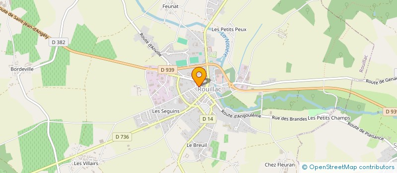 localisation de l'entreprise MADAME AUDREY BELLOUMEAU à ROUILLAC